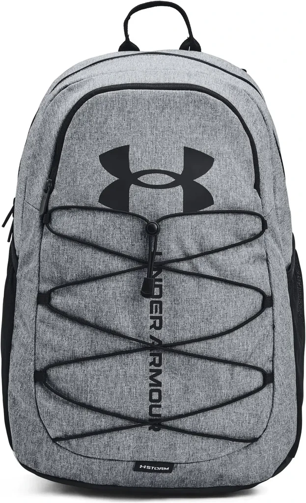 Under Armour Hustle Sport Backpack - Pitch Gray Medium Heather