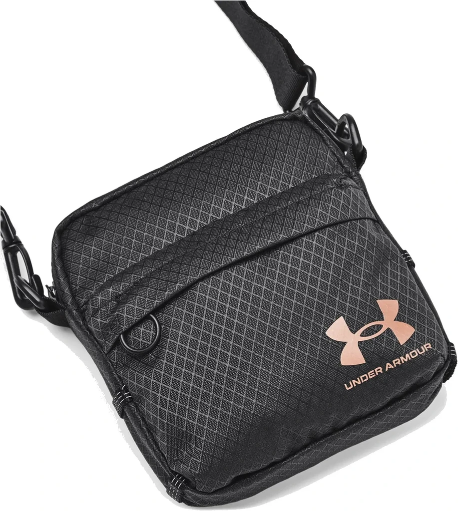 Under Armour Loudon Ripstop Crossbody - Black/Metallic Light Copper