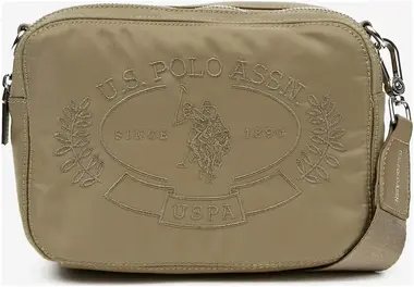 U.S. Polo Assn. Crossbody kabelka Springfield Béžová