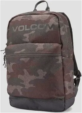 Volcom School Backpack - Army Green Combo