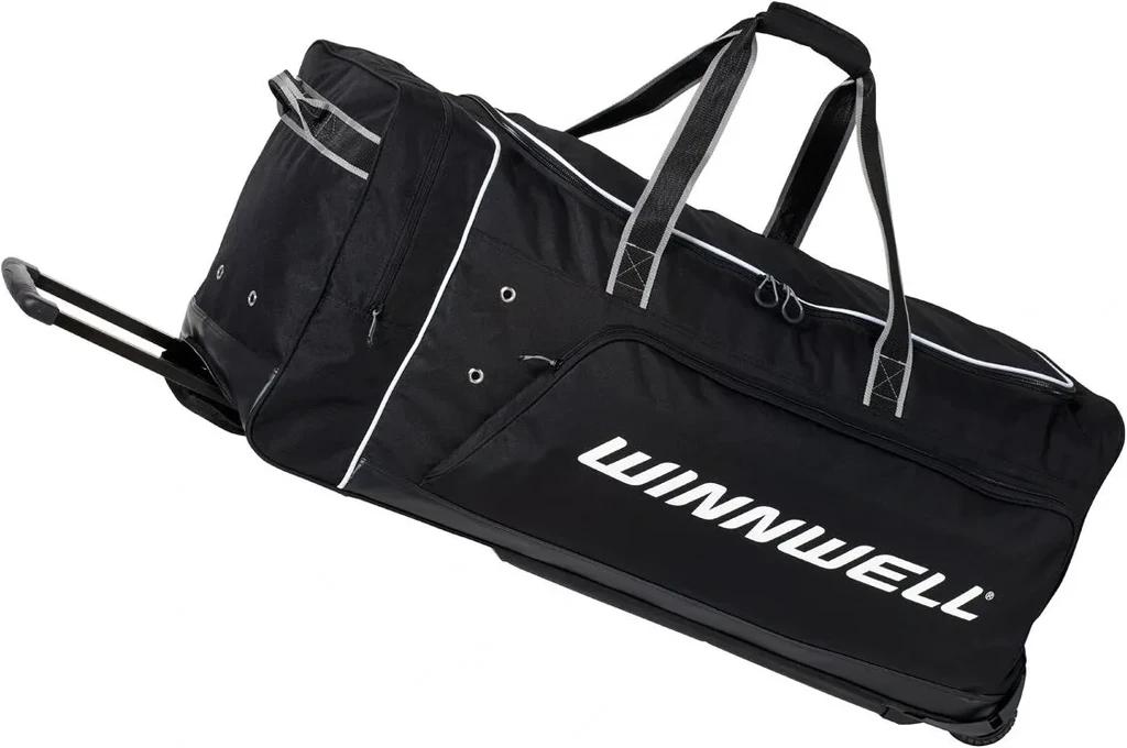 Winnwell Premium Wheel Bag Junior černá